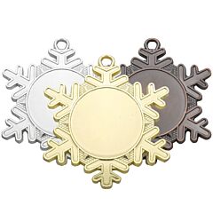Snøkrystall-Medalje 50mm