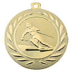 Alpinmedalje Gullvalør ø50mm