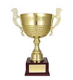 Gullpokal uten lokk