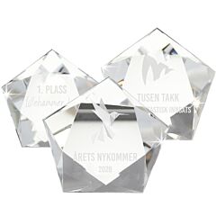 Diamant Glassblokk