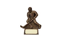 Ishockey statuett - Resina - H: 9 cm