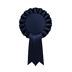 Mini Rosett Mørk Blå