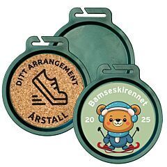 Resirkulert Plastmedalje