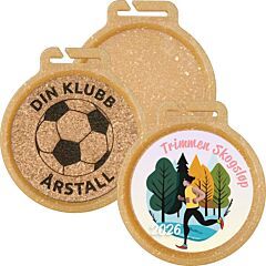 Resirkulert plastmedaljer