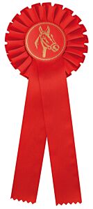 Rosett Rød - Enkel 30cm