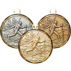 Skiskyting II - Medalje 32mm