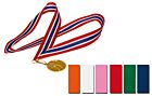 Brede - Ensfarget - Lange - Medaljebånd