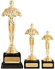 Oscarstatuett i gullvalør