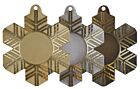 Snøkrystall-Medalje 60mm