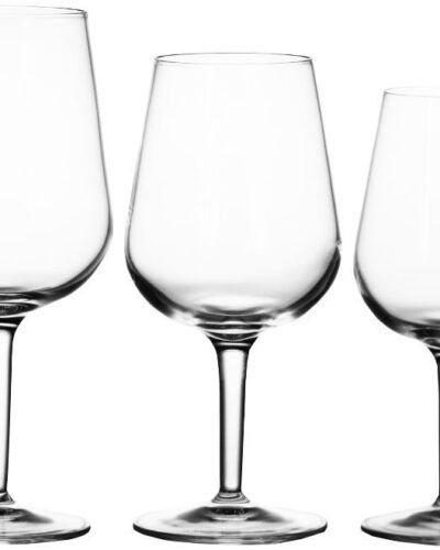 Vinglass Alba i 3 størrelser