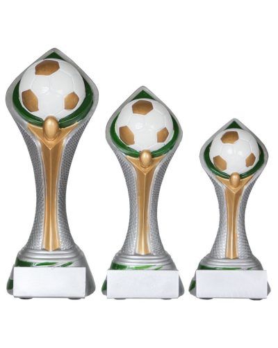 Fotballstatuett i resina
