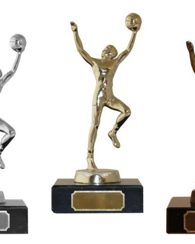 Basketball Dame Metallfigur