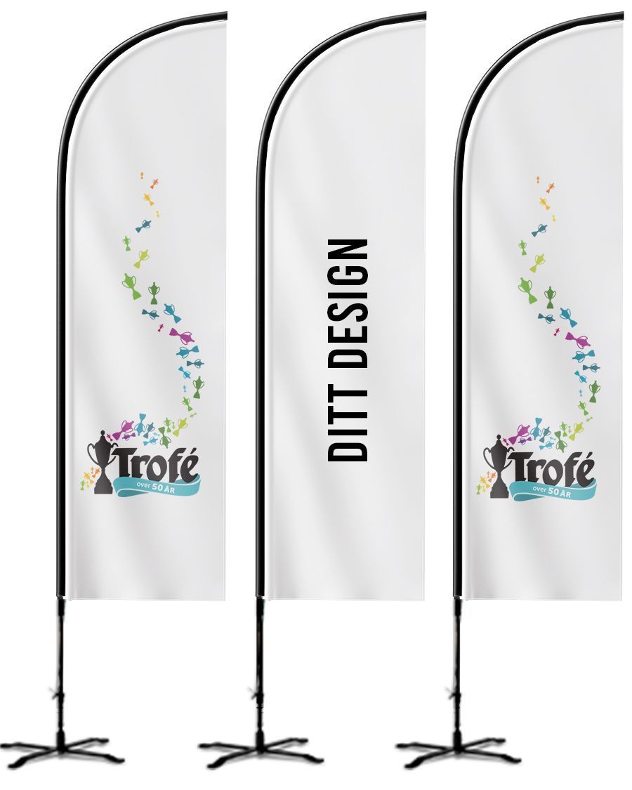 Beachflagg 2m – Ensidig Spesial - Bilde 6