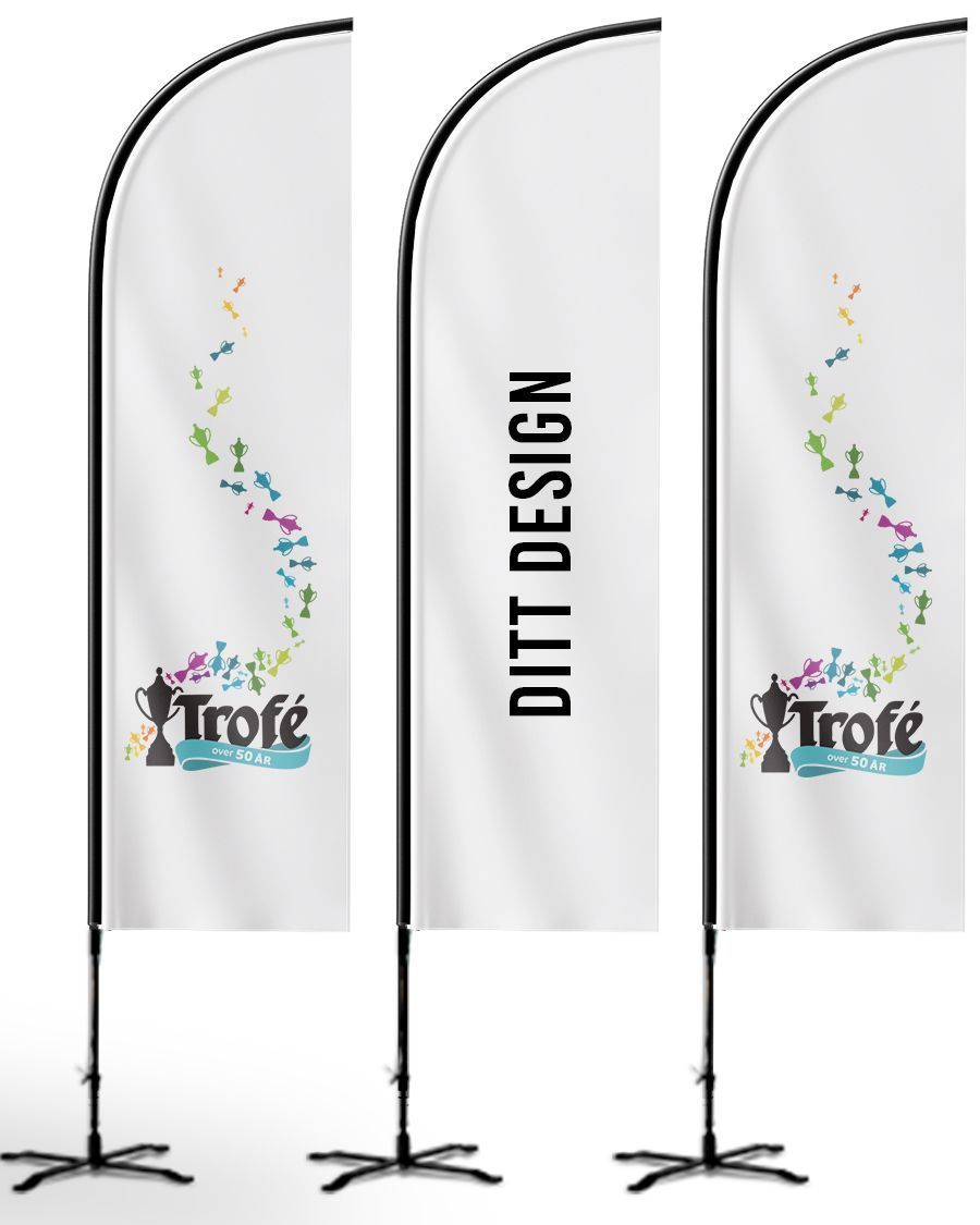 Beachflagg 2m – Ensidig Spesial - Bilde 4