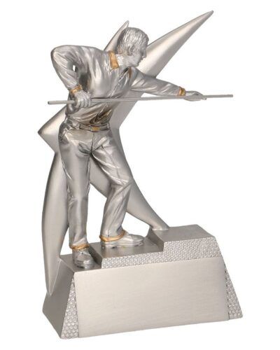 BILIJARD - Figur resina - H: 17,5 cm