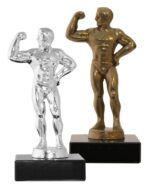 Bodybuilding Metallfigur