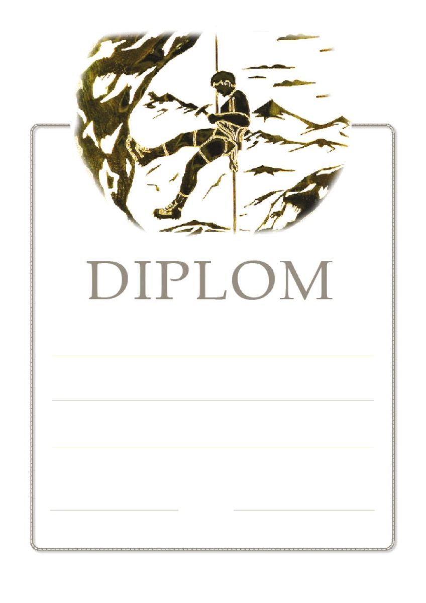 Diplom, Klatring