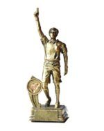 Dommer-statuett i antikk gull