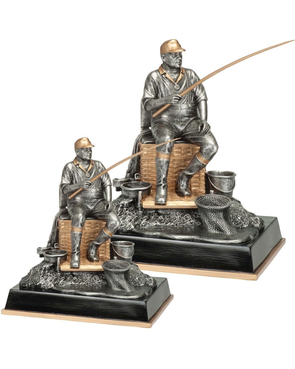 Flotte fiskerstatuetter