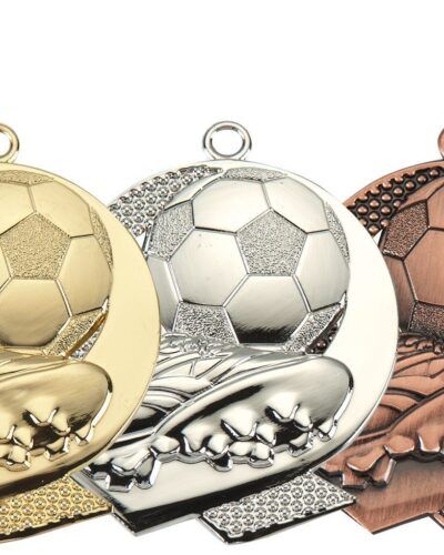 Fotballmedalje 43x50mm