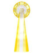 Store Rosetter Gule BIS3