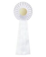 Hvite rosetter av høy kvalitet