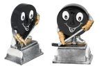 Ishockey figur resina H: 10,5 cm