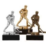 Ishockey - Metallfigur