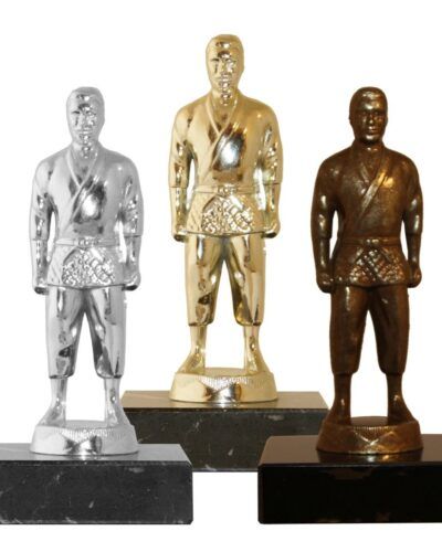 Judo Kampsportstatuett i metall