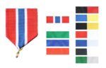 Medaljebånd - kort m/nål
