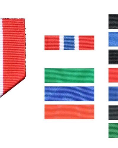 Medaljebånd - kort m/nål