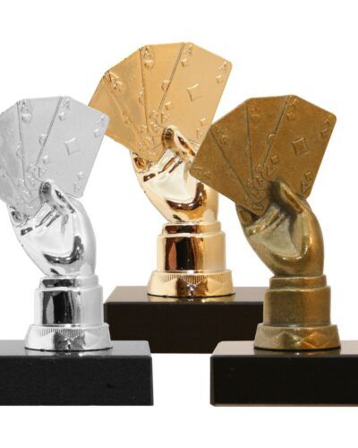 Kortspill - Metallfigur