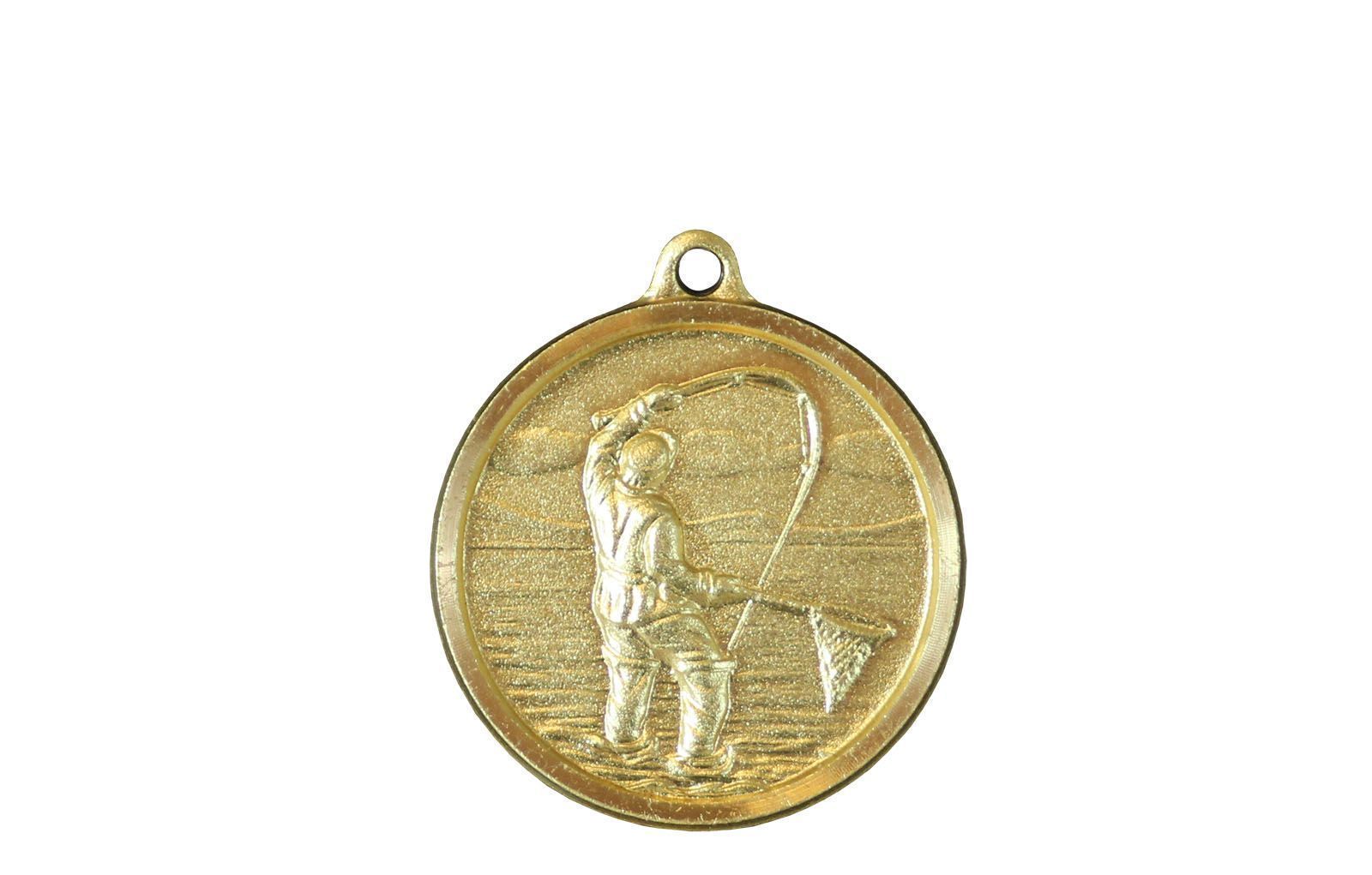 Fiskemedalje - 32mm Jernmedalje (kopi)