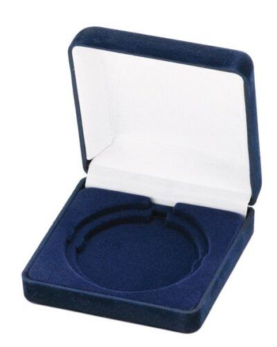 MEDALJE ETUI - BLÅTT 90X90X35