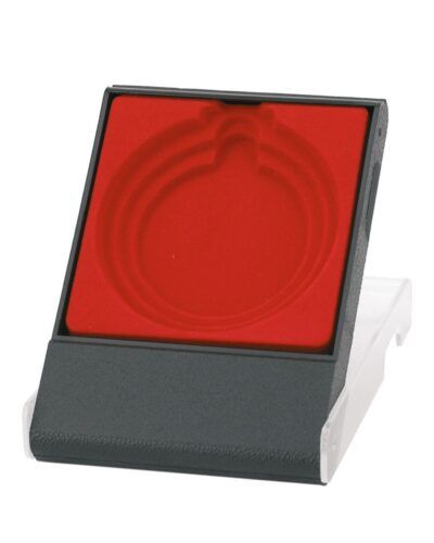 Medaljeboks Rød 84x116 - 50 / 60 / 70 mm