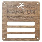Medaljehenger Treverk Oslo Maraton
