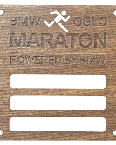 Medaljehenger Treverk Oslo Maraton