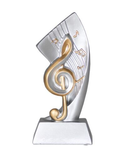 Musikk Notestatuett G-nøkkel premier