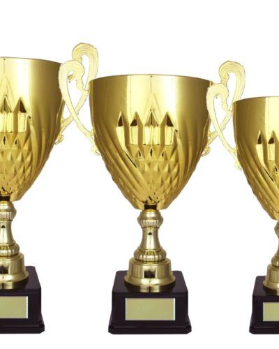 Gullpokalserie som kan brukes som vandrepokaler