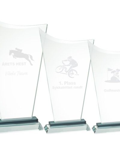 Glassplaketter pallas