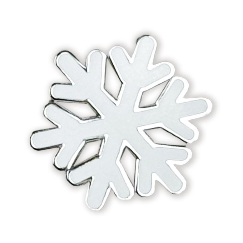 Snøkrystall-pins - Bilde 3