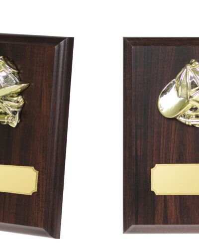 PLAKETT - Brannmann 3D-motiv