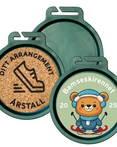 Resirkulert Plastmedalje