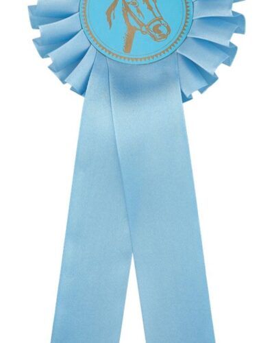 Rosett Lyseblå - Enkel 30 cm