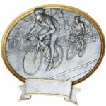 Resinaplakett Sykkel