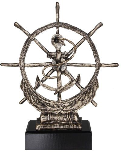 Seilbåt Anker og ror