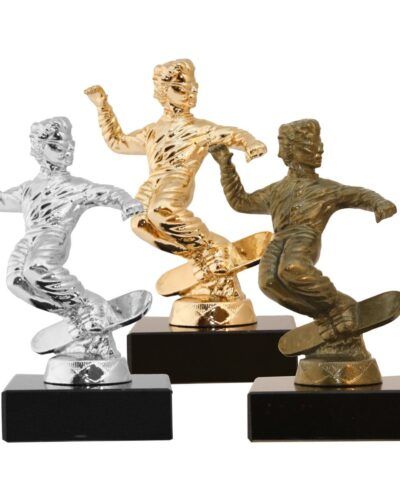 Snowboard Metallstautett