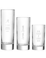 Drikkeglass som kan lasergraveres med motiv og tekst