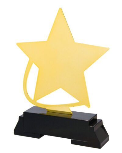 Stjernestatuett gull