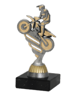 Motocross statuett Storm